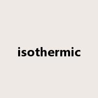 isothermic是什么意思