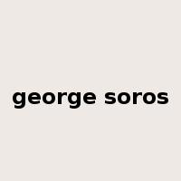george soros是什么意思