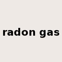 radon gas是什么意思