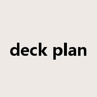 deck plan是什么意思
