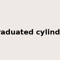 graduated cylinder是什么意思