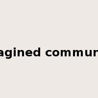 imagined community是什么意思
