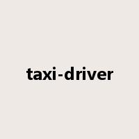 taxi-driver是什么意思