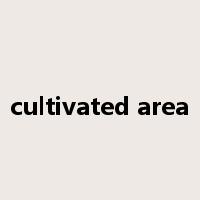 cultivated area是什么意思