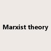 Marxist theory是什么意思