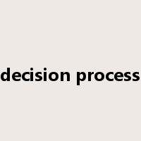 decision process是什么意思