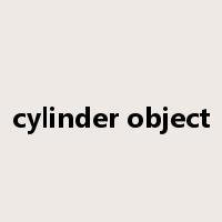 cylinder object是什么意思