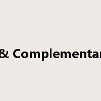 Alternative & Complementary Therapies是什么意思