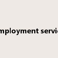 employment service是什么意思