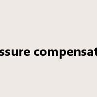 pressure compensation是什么意思