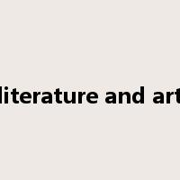 literature and art是什么意思