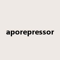 aporepressor是什么意思