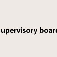 supervisory board是什么意思