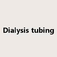 Dialysis tubing是什么意思