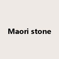 Maori stone是什么意思