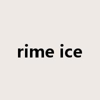 rime ice是什么意思