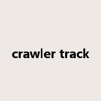 crawler track是什么意思