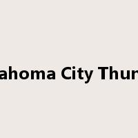 Oklahoma City Thunder是什么意思