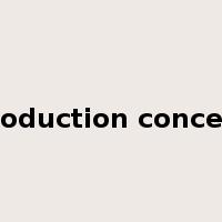 production concept是什么意思