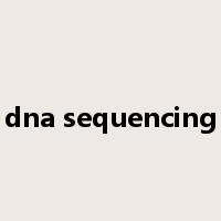 dna sequencing是什么意思