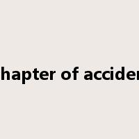 a chapter of accidents是什么意思