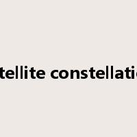 satellite constellation是什么意思