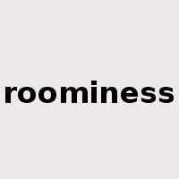 roominess是什么意思