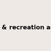 tourism & recreation activities是什么意思