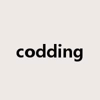 codding是什么意思