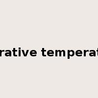 operative temperature是什么意思