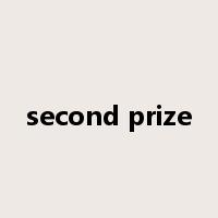 second prize是什么意思