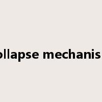 collapse mechanism是什么意思