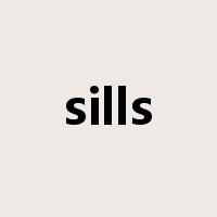 sills是什么意思
