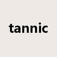 tannic是什么意思