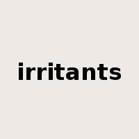 irritants是什么意思