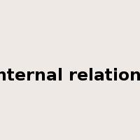 internal relations是什么意思