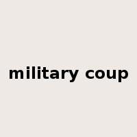military coup是什么意思