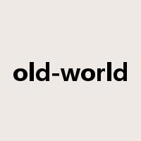 old-world是什么意思