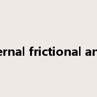 internal frictional angle是什么意思