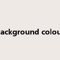 background colour是什么意思