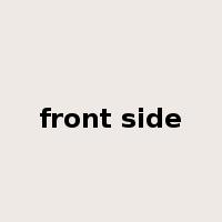 front side是什么意思