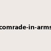comrade-in-arms是什么意思