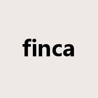 finca是什么意思