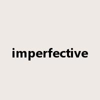 imperfective是什么意思