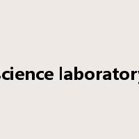 science laboratory是什么意思