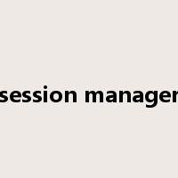 session manager是什么意思