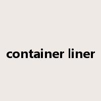 container liner是什么意思