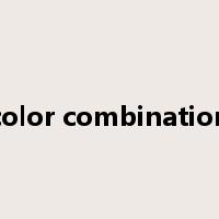 color combination是什么意思