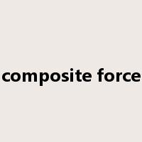 composite force是什么意思