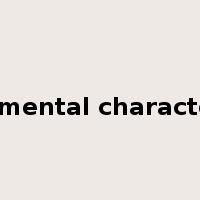 fundamental characteristic是什么意思